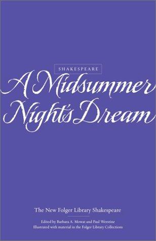 William Shakespeare, Paul Werstine: A Midsummer Night's Dream (Hardcover, 2010, Washington Square Press)