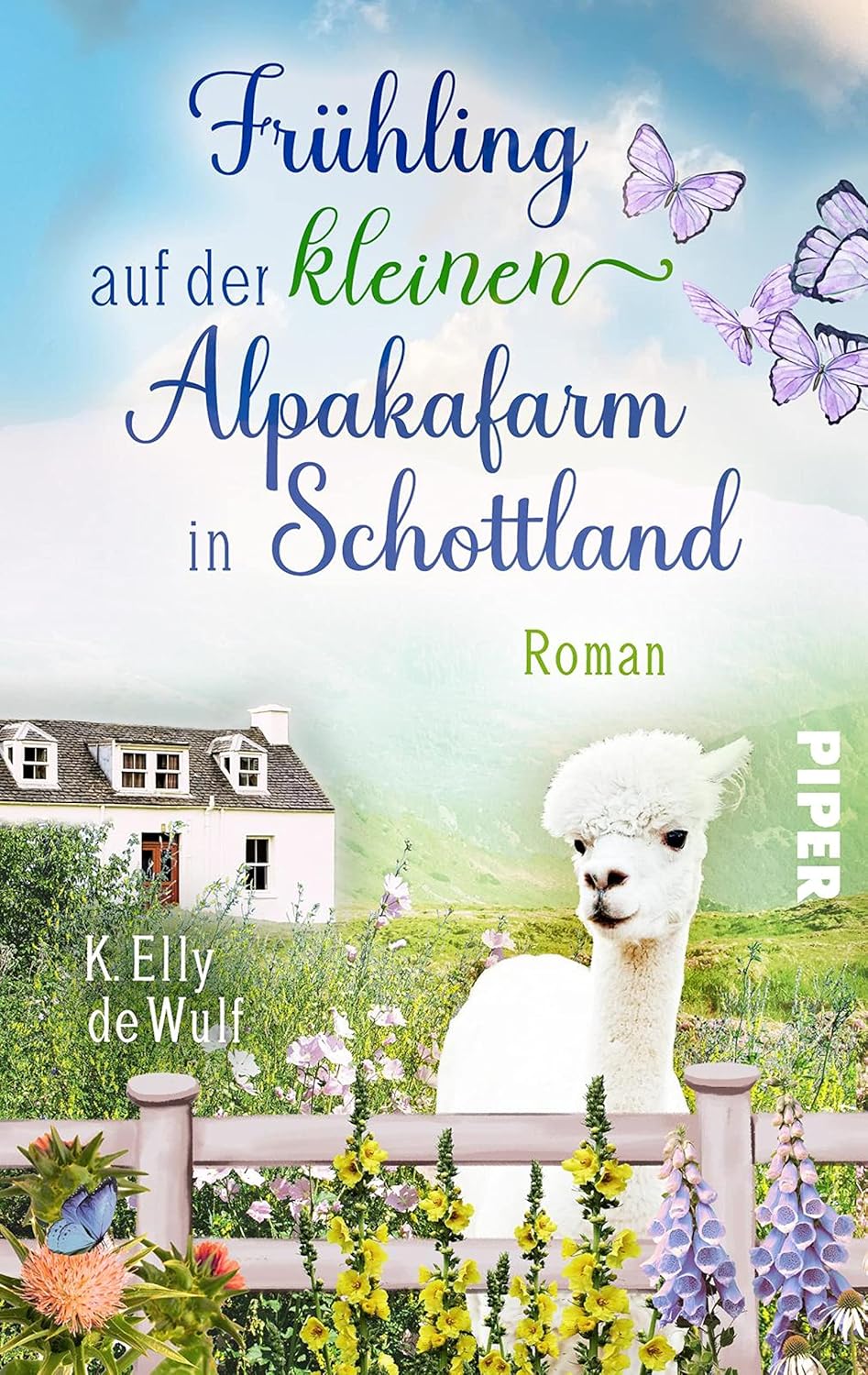 K. Elly de Wulf: Stormy Skye (EBook, Deutsch language, between pages by Piper)