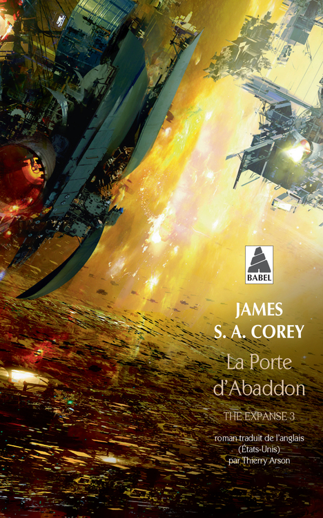 James S.A. Corey: La Porte d'Abaddon (French language, 2018, Actes Sud)