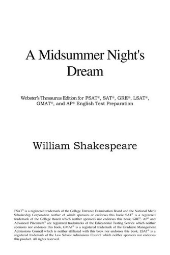 ICON Reference: A Midsummer Night's Dream (Paperback, 2006, Icon Reference)