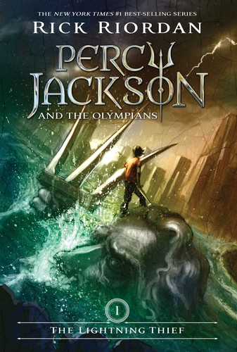 Rick Riordan: The lightning thief (2005, Hyperion Books for Children, Puffin Books)