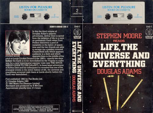 Douglas Adams: Life, the Universe and Everything (1985, Dh Audio)