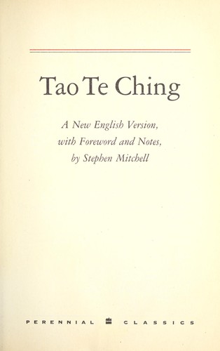 Laozi: Tao te ching (2000, HarperCollins)