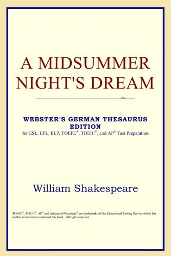 William Shakespeare: A midsummer night's dream (EBook, 2005, ICON Classics)