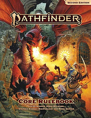 Logan Bonner, Stephen Radney-MacFarland, Mark Seifter, Jason Bulmahn: Pathfinder Core Rulebook (Hardcover, 2019, Pathfinder Roleplaying Game, Paizo Inc.)